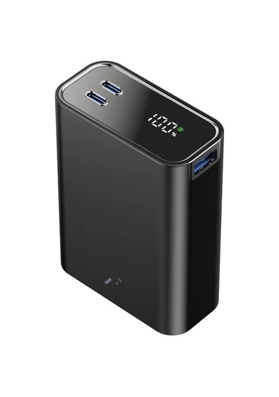 Newface Pw501 20.000 Mah Dijital Göstergeli 2 Adet 45w Type-c Ve 22.5w Usb Çıkışlı Şarj Pd Hızlı Şarj Powerbank - Siyah Diğer
