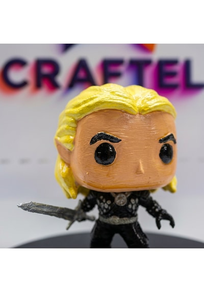 The Witcher Geralt Of Rivia 10 Cm Koleksiyonluk Funko Pop Figür