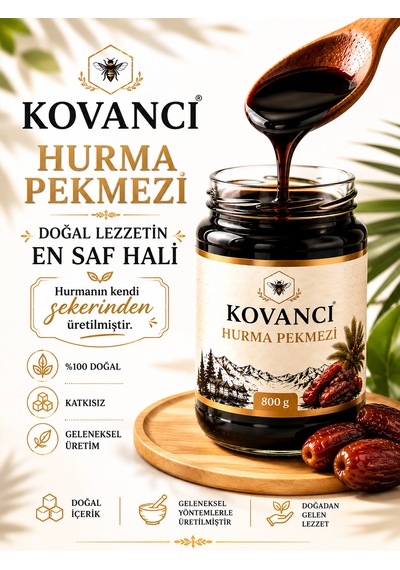Tahin & Hurma Pekmezi Seti %100 Doğal Katkısız Enerji İkilisi Geleneksel Kahvaltılık 65659352
