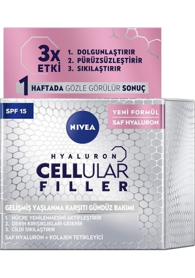 Nivea Cellular GKF 15 Cilt  Yüz Gündüz Bakım Kremi 50 ML
