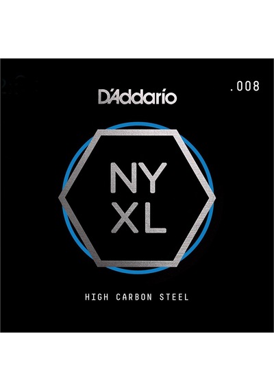 Daddario Nys008 Elektro Ve Akustik Tek Tel Ny Steel, .008