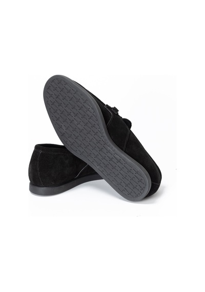 C Ca999 Camoscio Black Oxford Klasik Erkek Lu68550 Paciotti Men Shoe Siyah