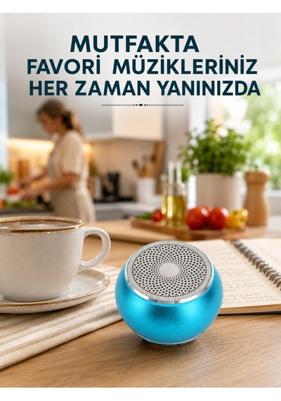 Kablosuz Bluetooth Hoparlör 2-3 Saat Kesintisiz Müzik Keyfi Yeni Nesil - Lisinya