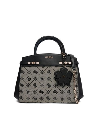 Guess Melinda Logo Kadın El Ve Çapraz Askılı Çanta Hwjp9902060 Siyah