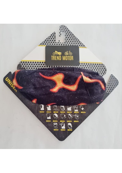 Buff Maske Bandana Alev - Motosiklet Atv Bisiklet
