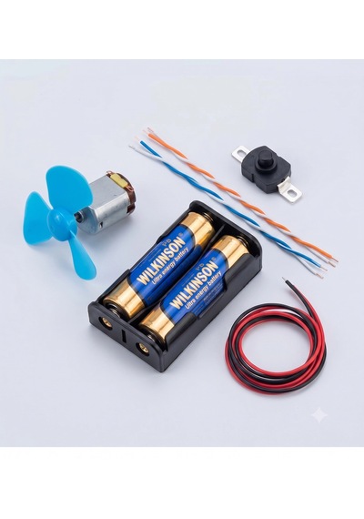 Pervaneli Dc Motor Deney Seti Stem Deney Kiti