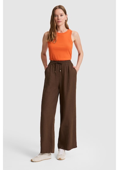U.s. Polo Assn. Kadın Kahverengi Pantolon Kanvas-chino 50321992-vr029