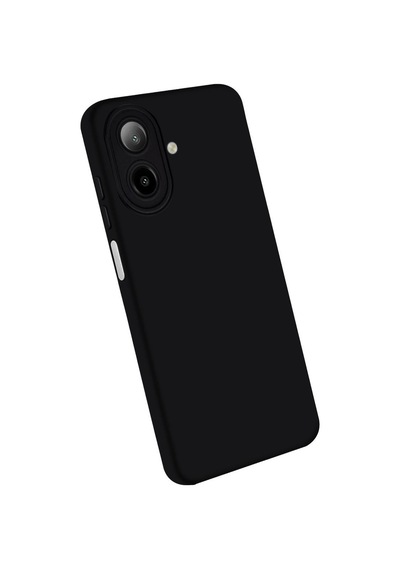 Samsung Samsung Uyumlu Galaxy A07 4g Nano İçi Kadife Silikon - Siyah