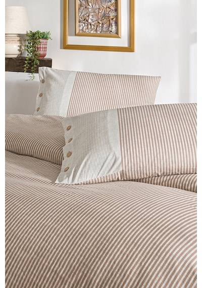 Özdilek Natural Line Battal Boy Nevresim Takımı SOMON