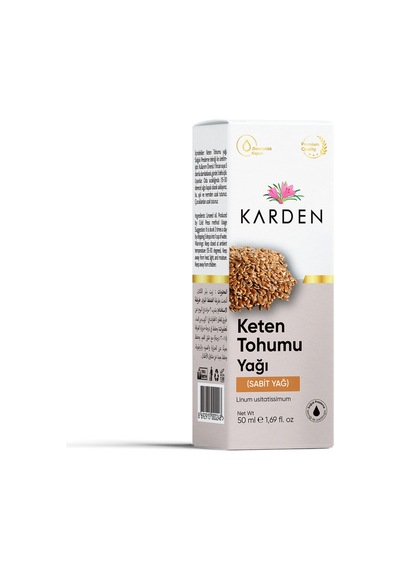 Karden Keten Tohumu Yağı 50 ML