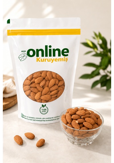 Çiğ Badem İthal - 500 Gr 500  G