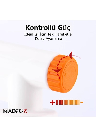 Madfox Magma 360 Çakmaklı Pürmüz Beyaz