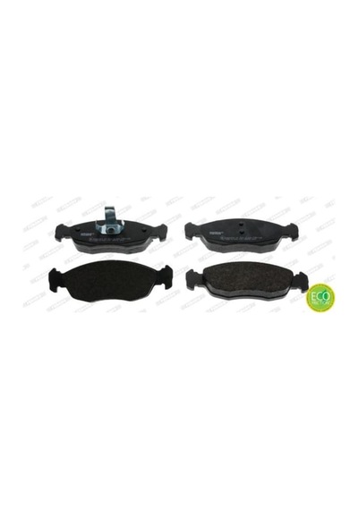 FERODO FDB1168 Ön Fren Balatası Xsara II 306 1.6 1.8 1.9 00- Saxo 106 1.4I 1.6I 1.5D 1.6Xsı 99- Hava Soğutmalı Ön Diskli Araçlar Icın