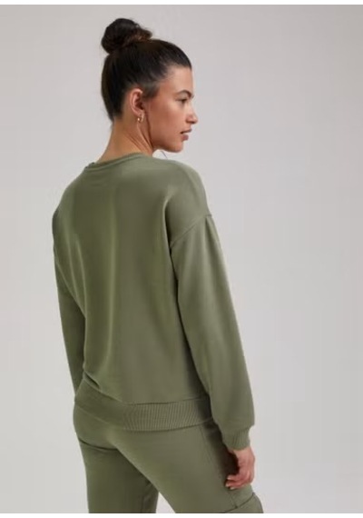 2531 Haki Kadın Sweatshirt -250 Haki