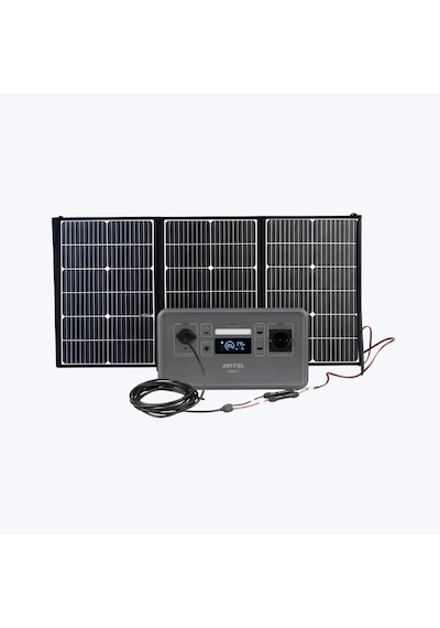 Antfea Xs500f Taşınabilir Güç Sistemi + 100w Taşınabilir Güneş Paneli Ve Multi Dönüşüm Kablosu