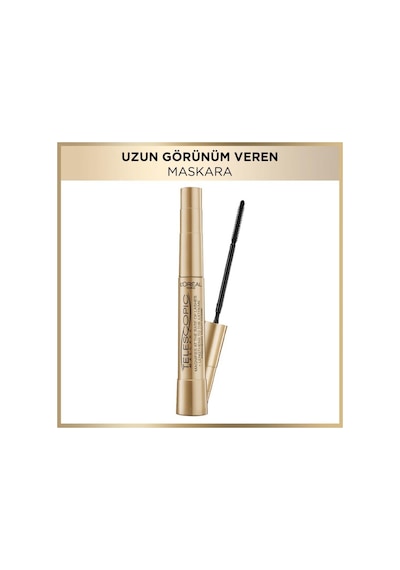 L'oréal Paris Telescopic Siyah Uzun Görünüm Veren Maskara Diğer