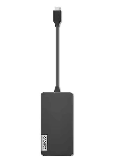 Lenovo GX90T77924 Usb-C 7in1 Hub - Siyah