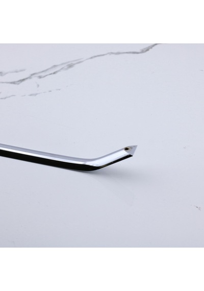 Şahin Krom Gümüş Metal Kulp 128 Mm 12.8 Cm Mobilya Çekmece Mutfak Dolabı Dolap Kulpları Kulbu Kulpu Krom