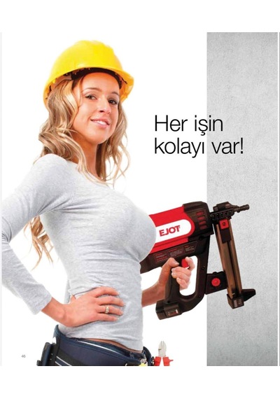 Ejot SN38 Gazlı Çivi Çakma Tabancası