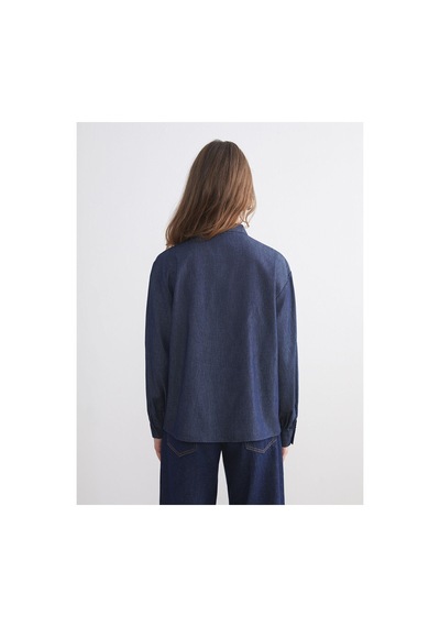 LC Waikiki Alıta Cıty Farkıyla Lcw Modest İndigo Denim Düz Loose & Bol Kadın Jean Gömlek İndigo - 925400134 İndigo LC Waikiki Alıta Cıty Farkıyla Lcw Modest İndigo Denim Düz Loose & Bol Kadın Jean Gömlek İndigo - 925400134 İndigo