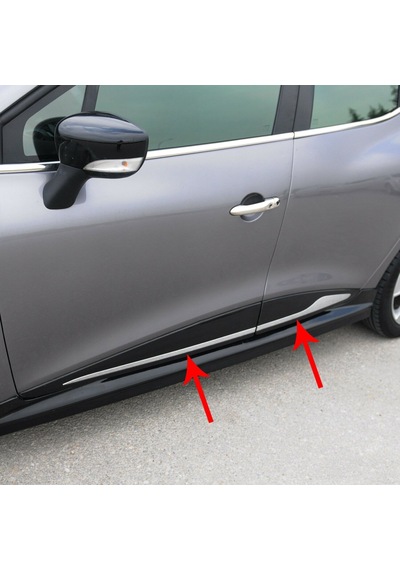 Renault Clio 4 Sport Tourer Krom Kapı Çıtası 4prç Paslanmaz Çelik N11.222