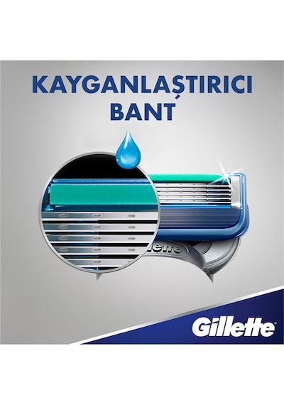 Gillette Fusion Sport Yedek Tıraş Bıçağı 8 Adet