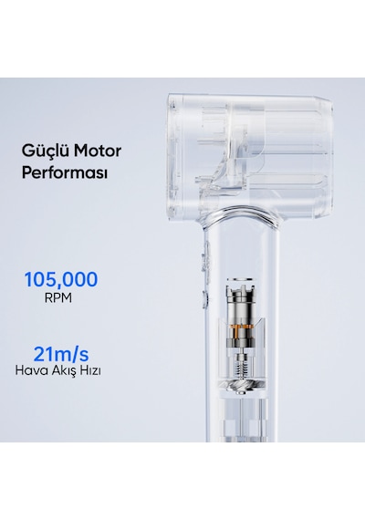 Laifen Se 1500W 2 Başlıklı Yüksek Hızlı Saç Kurutma Makinesi