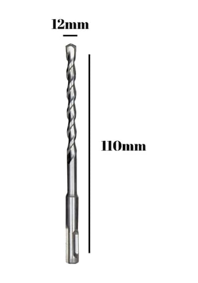 Beton Hilti Ucu Duvar Delme Hilti Delici Matkap Ucu Delici 12mm X 110mm 1 Adet