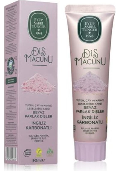 Eyüp Sabri Tuncer İngiliz Karbonatlı Diş Macunu 90 ML