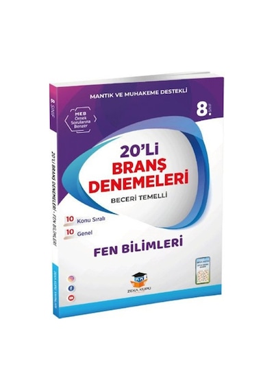 Zekaküpü Yayınları 8. Sınıf Checkmate Branş Denemesi Fen Biliml