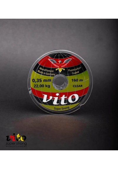 Vito Süper Strong Monoflament Şeffaf Misina 160 Metre 0,35mm - Standart