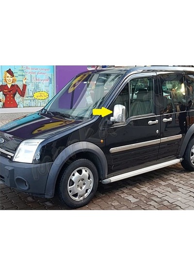 Woc Chrome Ford Connect Krom Ayna Kapağı 2002-2009 2 Parça Abs  Kr