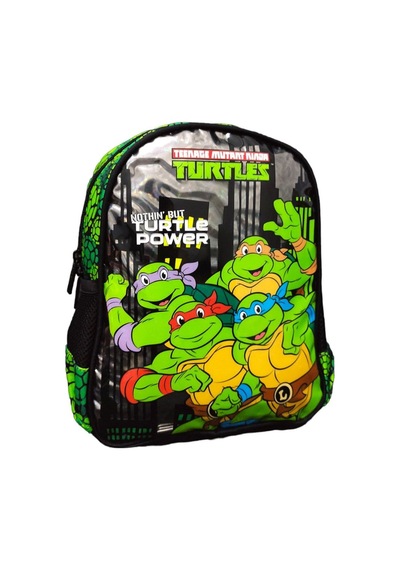 Teenage Mutant Nınja Turtles Tablet Bölmeli Anaokulu Çantası 2174 Yeşil