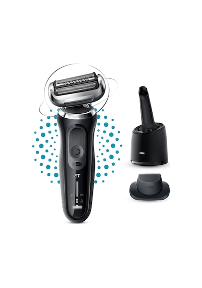 Braun Yeni Seri 7 N7200CC Kablosuz Tıraş Makinesi SmartCare, AutoSense 360° Flex Islak & Kuru
