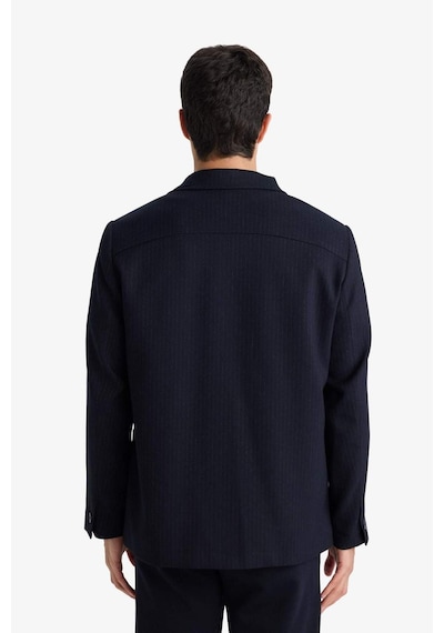Defacto Relax Fit Pamuk Astarlı Twill Blazer Ceket G5899ax25wnnv86 Lacivert-nv86
