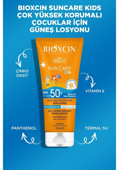 Bioxcin Suncare Kids Losyon SPF50+ 2 x 200 ML