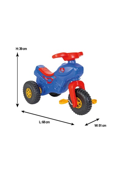 07 175 Nessiworld Black Eagle Pedallı Motorsiklet