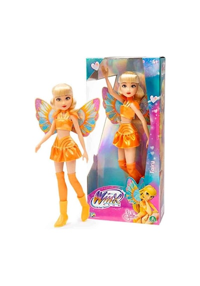 Winx Kanatlı Periler Stella Oyuncak Winx Stella Bebek Fashion Doll Kanatlı Peri Stella