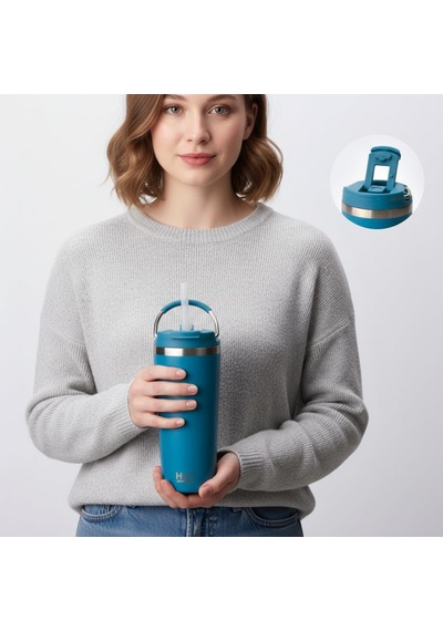 660 Ml Pipetli Paslanmaz Çelik Termos Kupa - 4 Renk Seçeneği Krem, Yeşil, Siyah, Mavi - Büyük Boy Venti Sıcak Ve Soğuk Tutan Mug Mavi Çok Renkli 660 Ml Pipetli Paslanmaz Çelik Termos Kupa - 4 Renk Seçeneği Krem, Yeşil, Siyah, Mavi - Büyük Boy Venti Sıcak Ve Soğuk Tutan Mug Mavi Çok Renkli