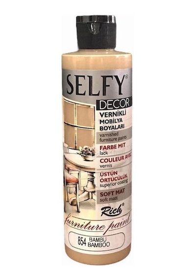 Rich Selfy Decor Vernikli Boya 240 Cc 854 Bambu