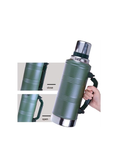 1.25 Litre Vakumlu Çelik Termos Sarı