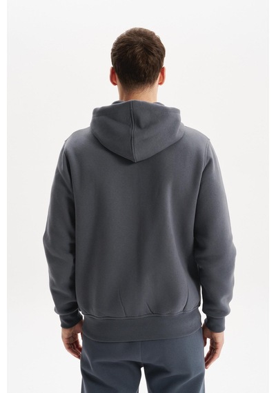 AR-MA Arma Erkek Regular Fit 3 İplik Kapüşonlu Sweatshirt Fermuarlı, Fleto Cepli, Kalın Kumaş K30324650502 Gri AR-MA Arma Erkek Regular Fit 3 İplik Kapüşonlu Sweatshirt Fermuarlı, Fleto Cepli, Kalın Kumaş K30324650502 Gri