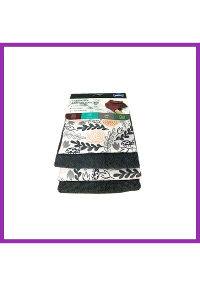 Bezos 4'li Mikrofiber Kurulama Havlusu Bty Çok Renkli