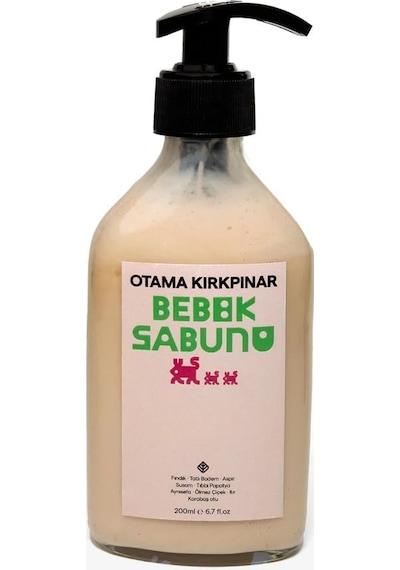 Otama Kırkpınar Doğal Bebek Sabunu, Hassas Ciltler 200 Ml Acı Badem