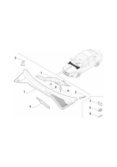 Opar 52015924 Kapak Sw 52015924 -