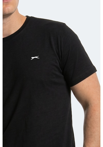 Slazenger Rosalva Jmb Erkek Büyük Beden Siyah Tişört