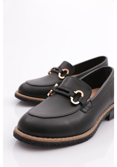 Dgn 246 Kadin Loafer Ayakkabi 246-1567-R1534 Siyah