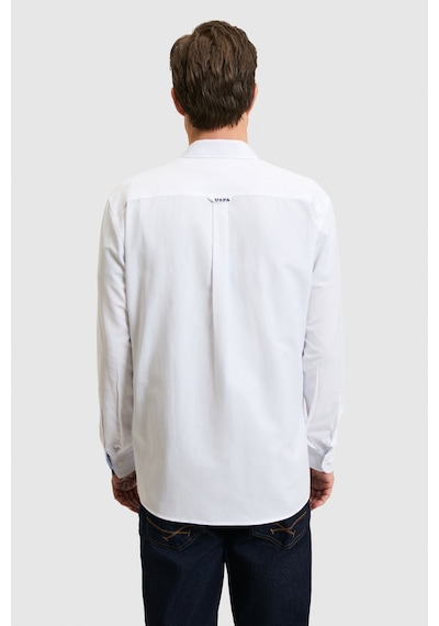U.S. Polo Assn. U.s. Polo Assn. Erkek Beyaz Gömlek Basic 50324722-vr013