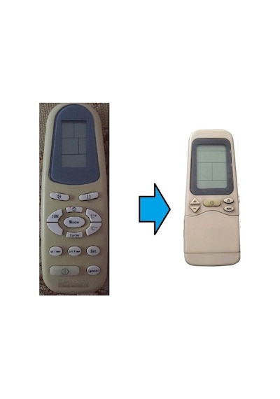 Alaska Alk-18 İç Alk- 24 İç Uyumlu Klima Kumandası