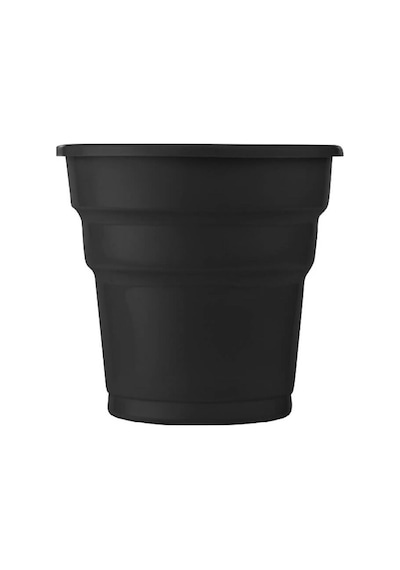 Bardak Plastik Siyah  25'Li